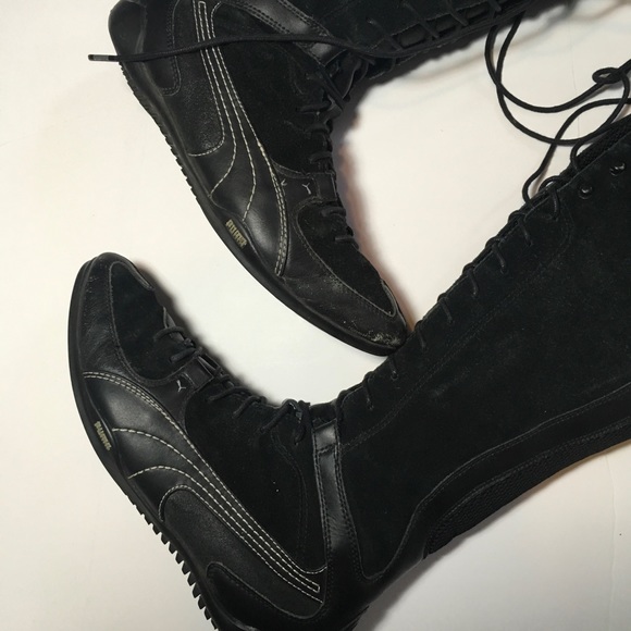 puma tall boots
